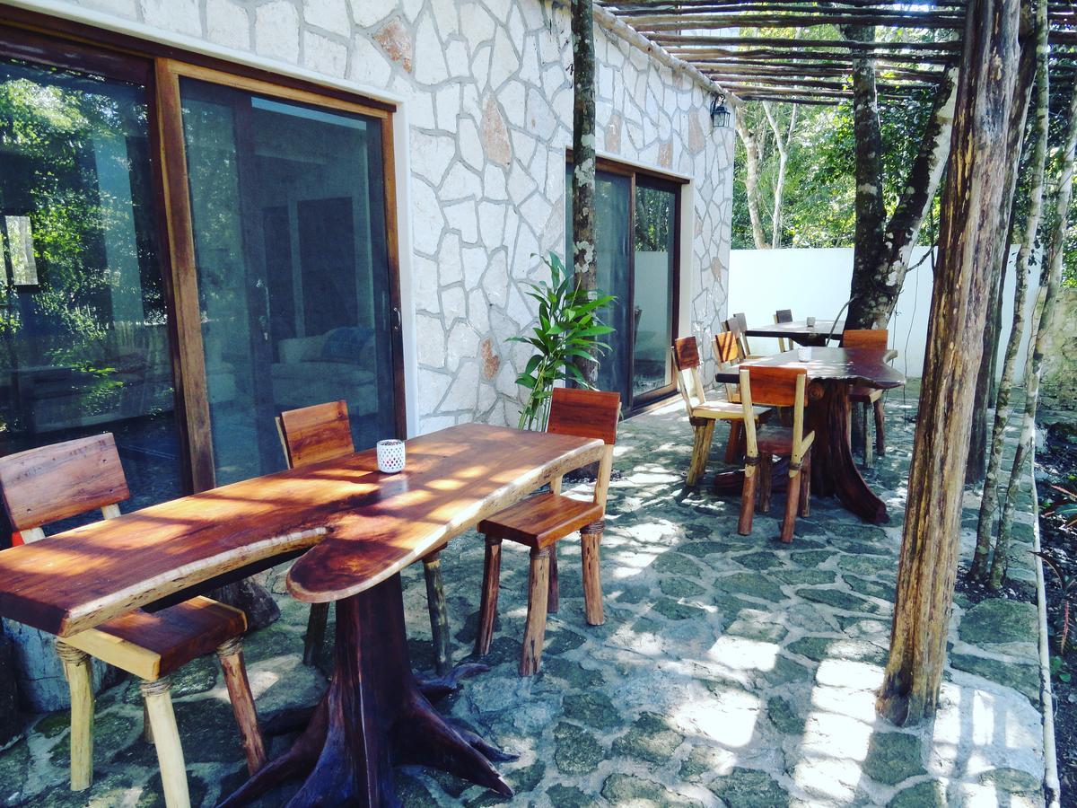 Bed and Breakfast Escarabajo Rojo Тулум Екстер'єр фото